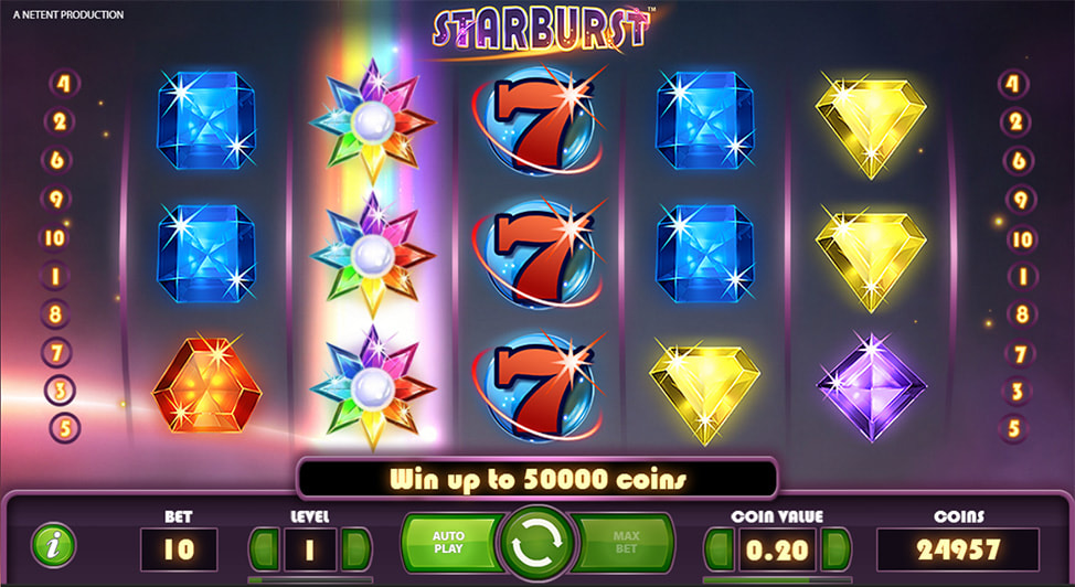 Starburst free spins jackpot machine