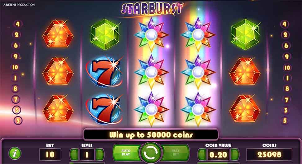 Starburst jackpot free slots