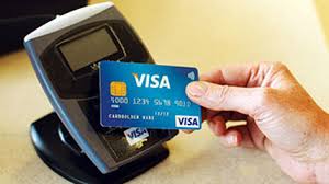 visa card and reader